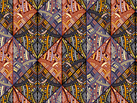 Masters Servant Art Deco Vinyl Wrap Pattern~Rwraps Series 914 Digitally Printed Vinyl Wrap~0