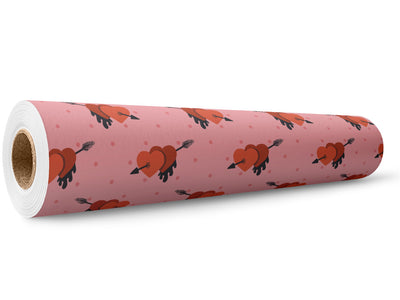 Match Made Heart Wrap Film Wholesale Roll~Rwraps Series 914 Digitally Printed Vinyl Roll~5