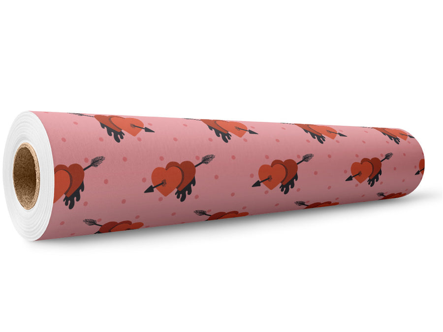 Match Made Heart Wrap Film Wholesale Roll~Rwraps Series 914 Digitally Printed Vinyl Roll~5