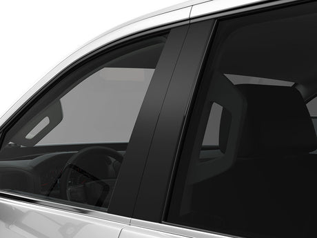 toyota c-hr 2018-2024 Matte Black Pillar Cover Diagram