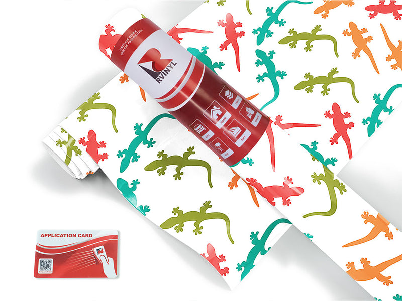 matte geckos animal Craft Vinyl Roll