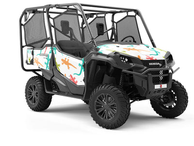 Matte Geckos Reptile Utility Vehicle Vinyl Wrap