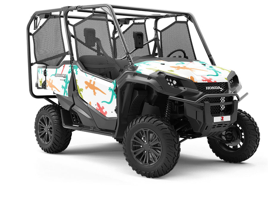 Matte Geckos Reptile Utility Vehicle Vinyl Wrap