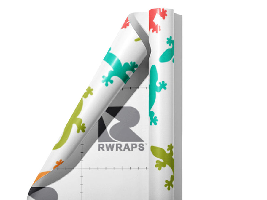 Matte Geckos Reptile Wrap Film Sheets~Rwraps Series 914 Matte Geckos Reptile Scrolled Sheet~3