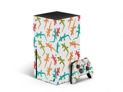 matte geckos animal XBOX DIY Decal