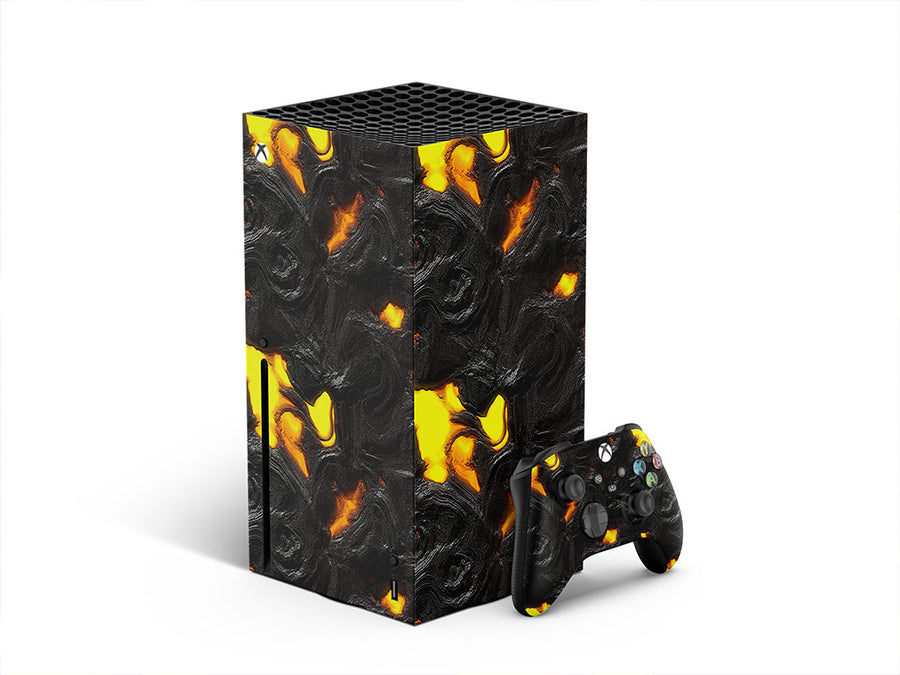 mauna loa lava XBOX DIY Decal