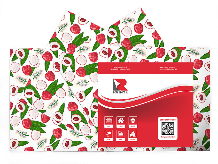mauritius candy fruit Craft Vinyl Sheet Pack