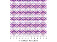 Mauve  Brick Vinyl Film Pattern Size 12 inch Scale~Rwraps Mauve  Brick Sizing Chart~3