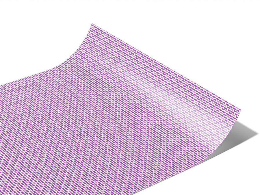 Mauve  Brick Vinyl Wraps~Rwraps Series 914 Digitally Printed Vinyl Wrap~1