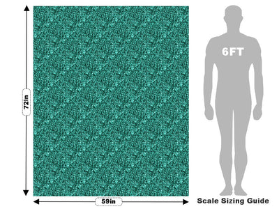 Maxixe Beryl Gemstone Vehicle Wrap Scale~Rwraps Series 914 Maxixe Beryl Gemstone Measurements~1