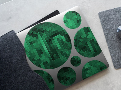 may day pixel DIY Laptop Stickers
