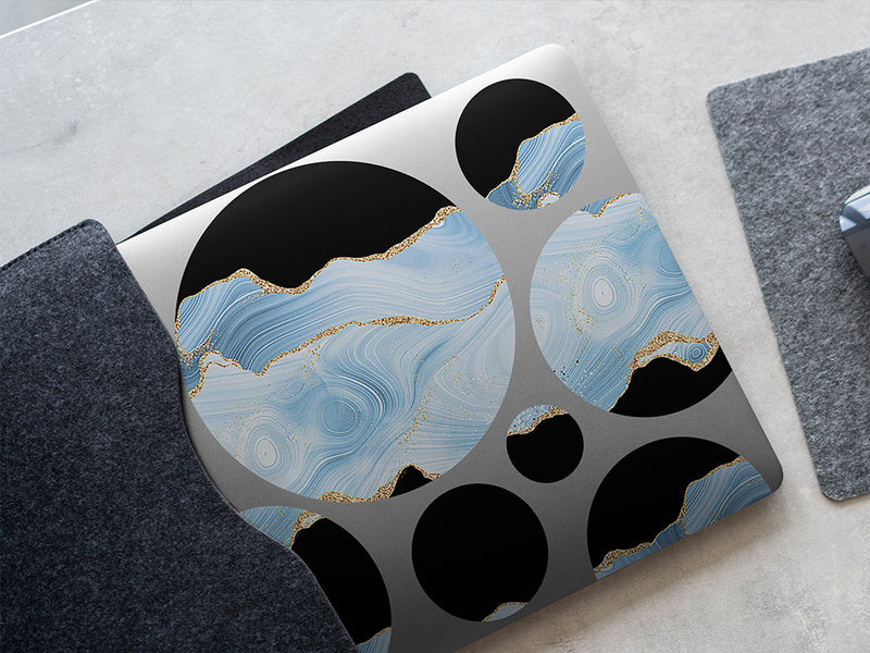 mazarine butterfly gemstone films DIY Laptop Stickers