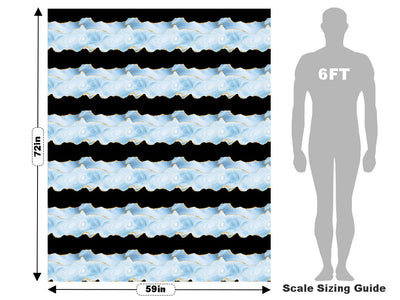 Mazarine Butterfly Gemstone Vehicle Wrap Scale~Rwraps Series 914 Mazarine Butterfly Gemstone Measurements~1