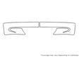 626 3M Clear Bra Bumper Precut PPF Diagram