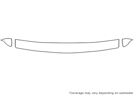 b-series 3M Clear Bra Hood Precut PPF Diagram