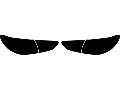 cx-3 Precut Tail Light Tint Diagram