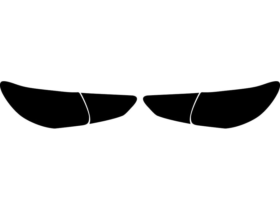 cx-3 Precut Tail Light Tint Diagram