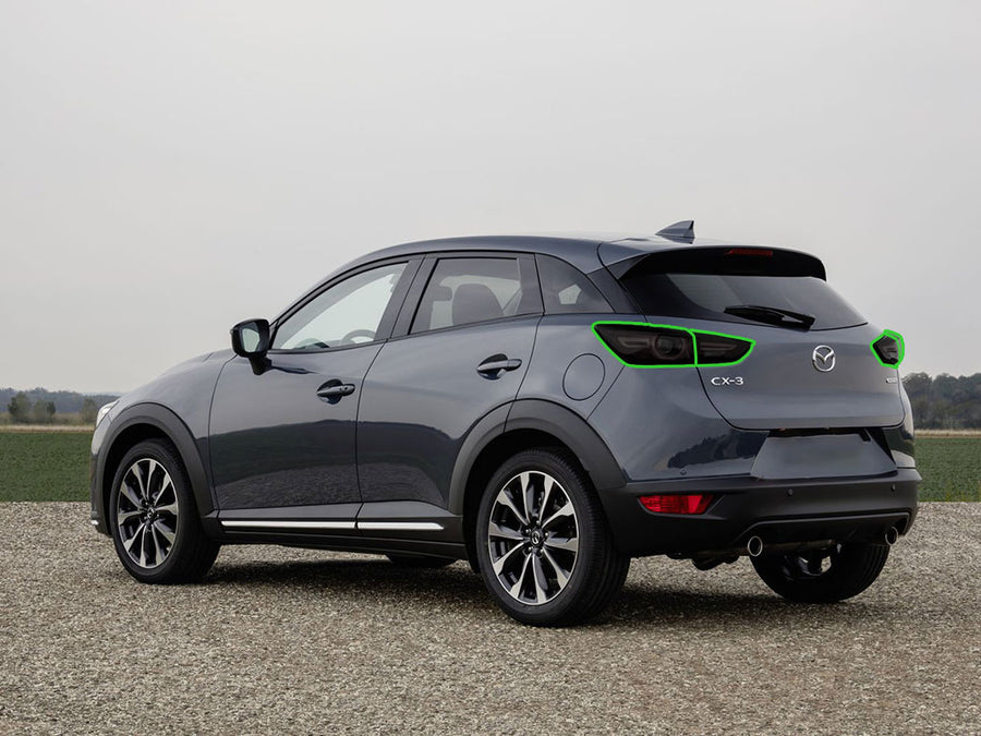 cx-3 Tail Light Tint Installation Points