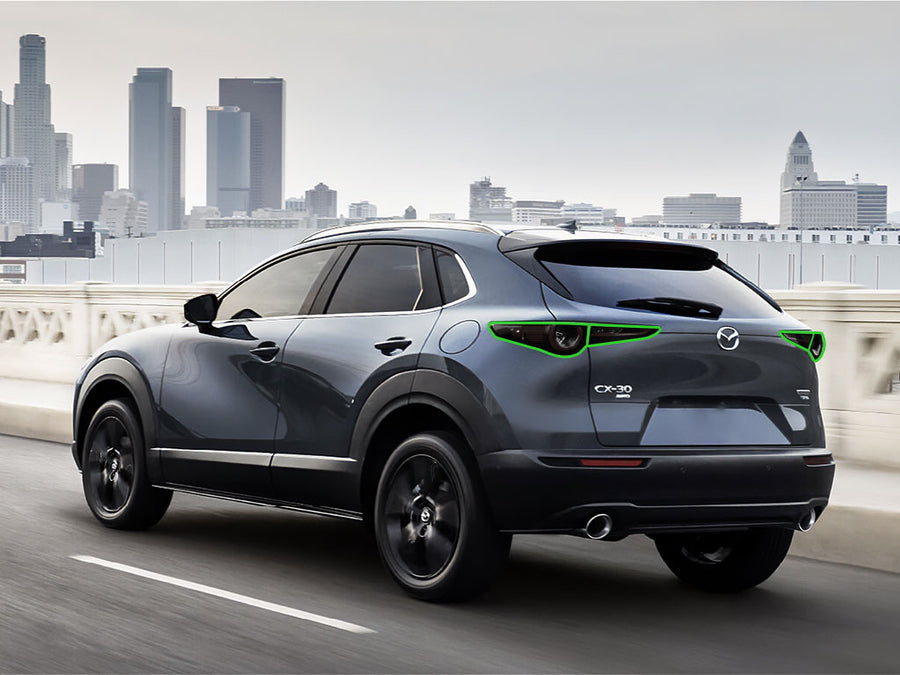 cx-30 Tail Light Tint Installation Points