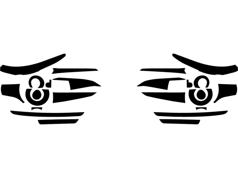 cx-30 Precut Tail Light Tint Diagram