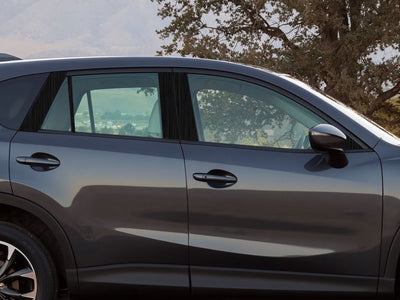 mazda cx-5 2013-2016 Brushed Aluminum Black Pillar Cover Diagram