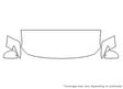 cx-5 3M Clear Bra Hood Precut PPF Diagram