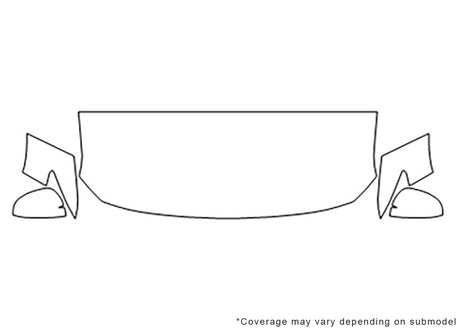 cx-5 Avery Dennison Clear Bra Hood Precut PPF Diagram