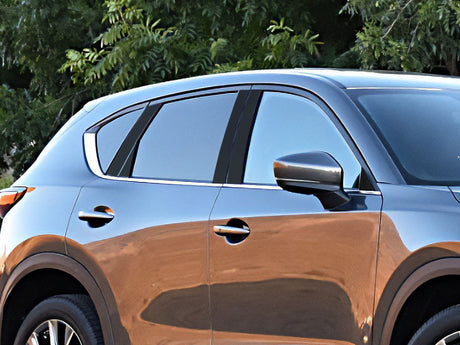 mazda cx-5 2017-2023 Gloss Black Pillar Cover Diagram