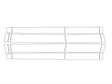 cx-5 Avery Dennison Clear Bra Door Cup Precut PPF Diagram