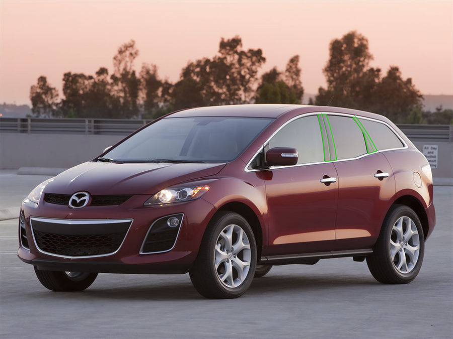 mazda cx-7 2007-2012 Pillar Post Trim Installation Location