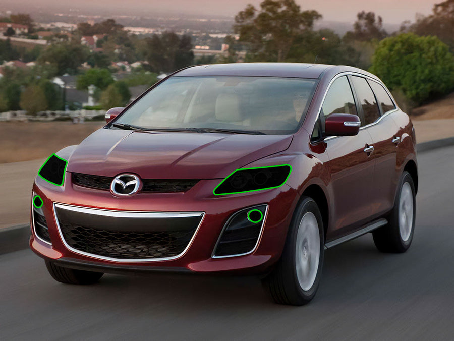 mazda cx-7 2007-2012 Headlight Tint Location