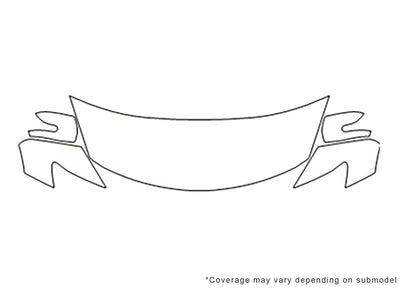 cx-9 3M Clear Bra Hood Precut PPF Diagram