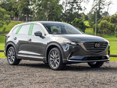 mazda cx-9 2016-2023 Pillar Post Trim Installation Location
