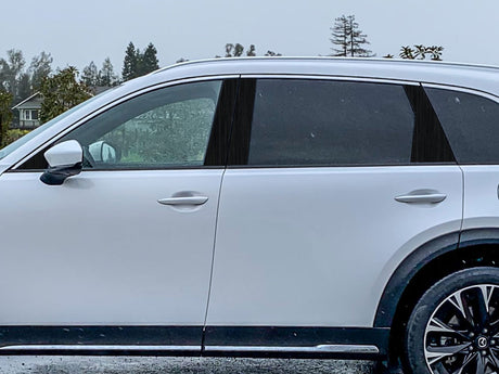 mazda cx-90 2024-2024 Brushed Aluminum Black Pillar Cover Diagram