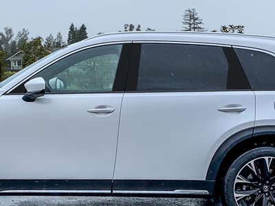 mazda cx-90 2024-2024 Gloss Black Pillar Cover Diagram