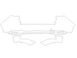 cx-90 Avery Dennison Clear Bra Door Cup Precut PPF Diagram