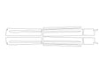cx-90 3M Clear Bra Door Cup Precut PPF Diagram