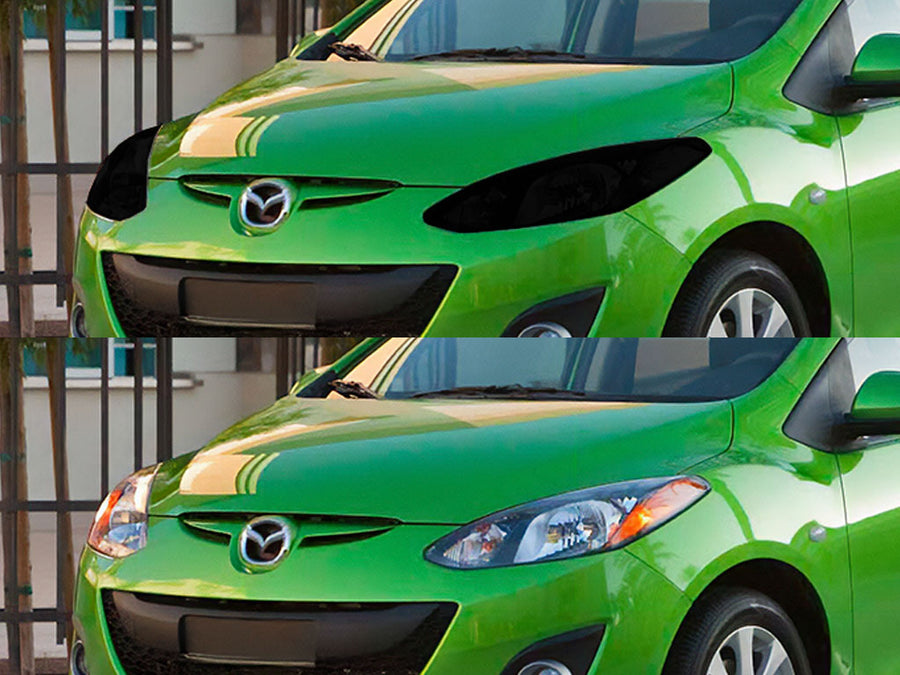 mazda mazda2 2011-2014 Headlight Tint Appearance