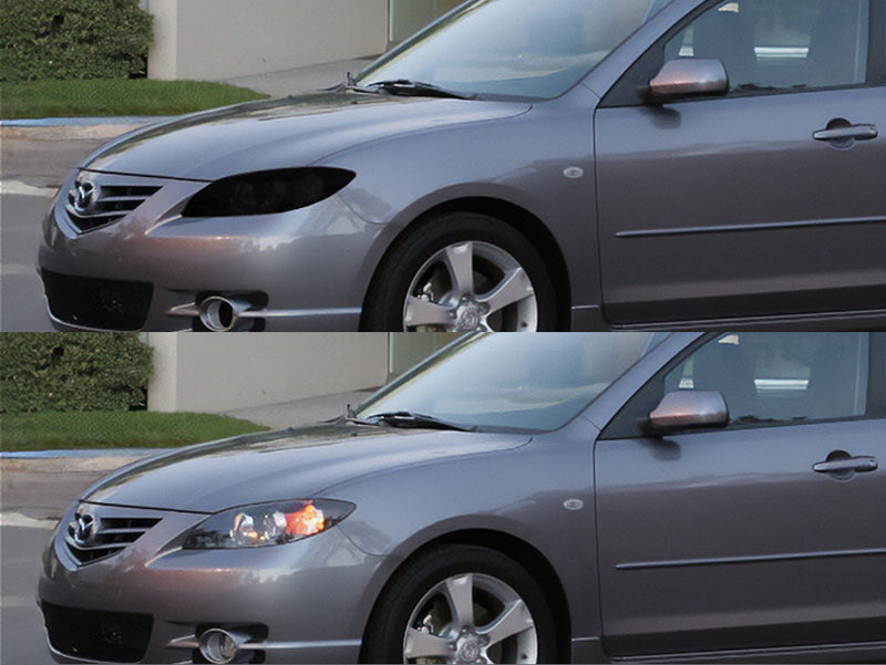 mazda mazda3 2004-2005 Headlight Tint Appearance