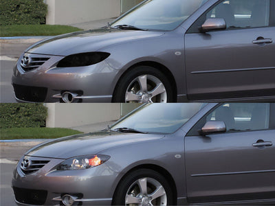 mazda mazda3 2004-2005 Headlight Tint Appearance