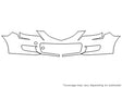3 3M Clear Bra Bumper Precut PPF Diagram