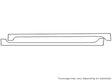 3 Avery Dennison Clear Bra Door Cup Precut PPF Diagram