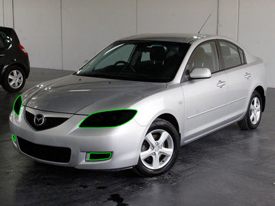 mazda mazda3 2006-2009 Headlight Tint Location