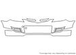 3 Avery Dennison Clear Bra Bumper Precut PPF Diagram