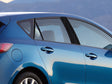 mazda mazda3 2010-2013 (hatchback) Brushed Aluminum Black Pillar Cover Diagram