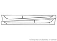 3 3M Clear Bra Door Cup Precut PPF Diagram