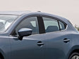 mazda mazda3 2014-2018 (sedan / hatchback) Gloss Black Pillar Cover Diagram