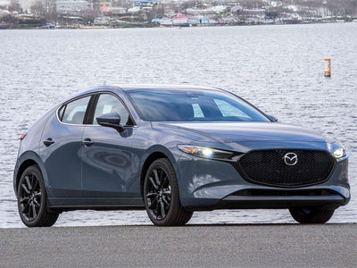 mazda mazda3 2019-2023 Piano Black Pillar Trim