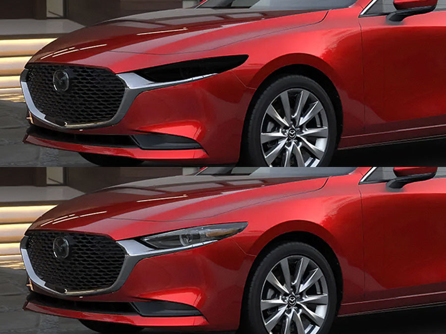 mazda mazda3 2019-2025 Headlight Tint Appearance