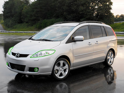 mazda mazda5 2006-2007 Headlight Protection Installation Location